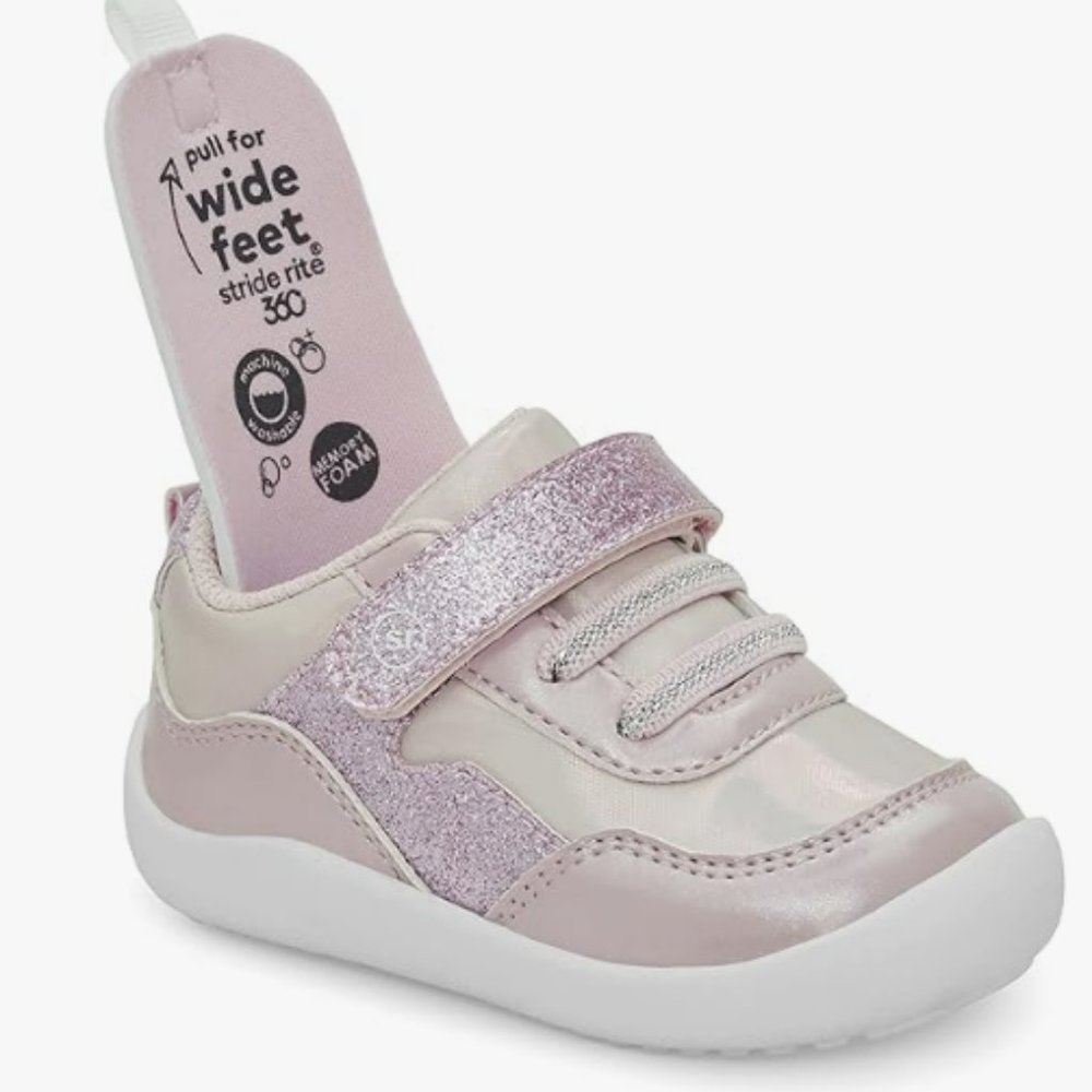 Stride Rite 360 Natasha Pink Shoe 5M NEW WITH BOX